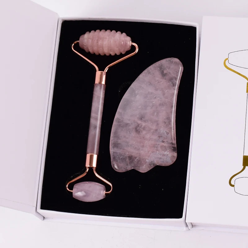 Rouleau + Gua Sha - Set lifting visage
